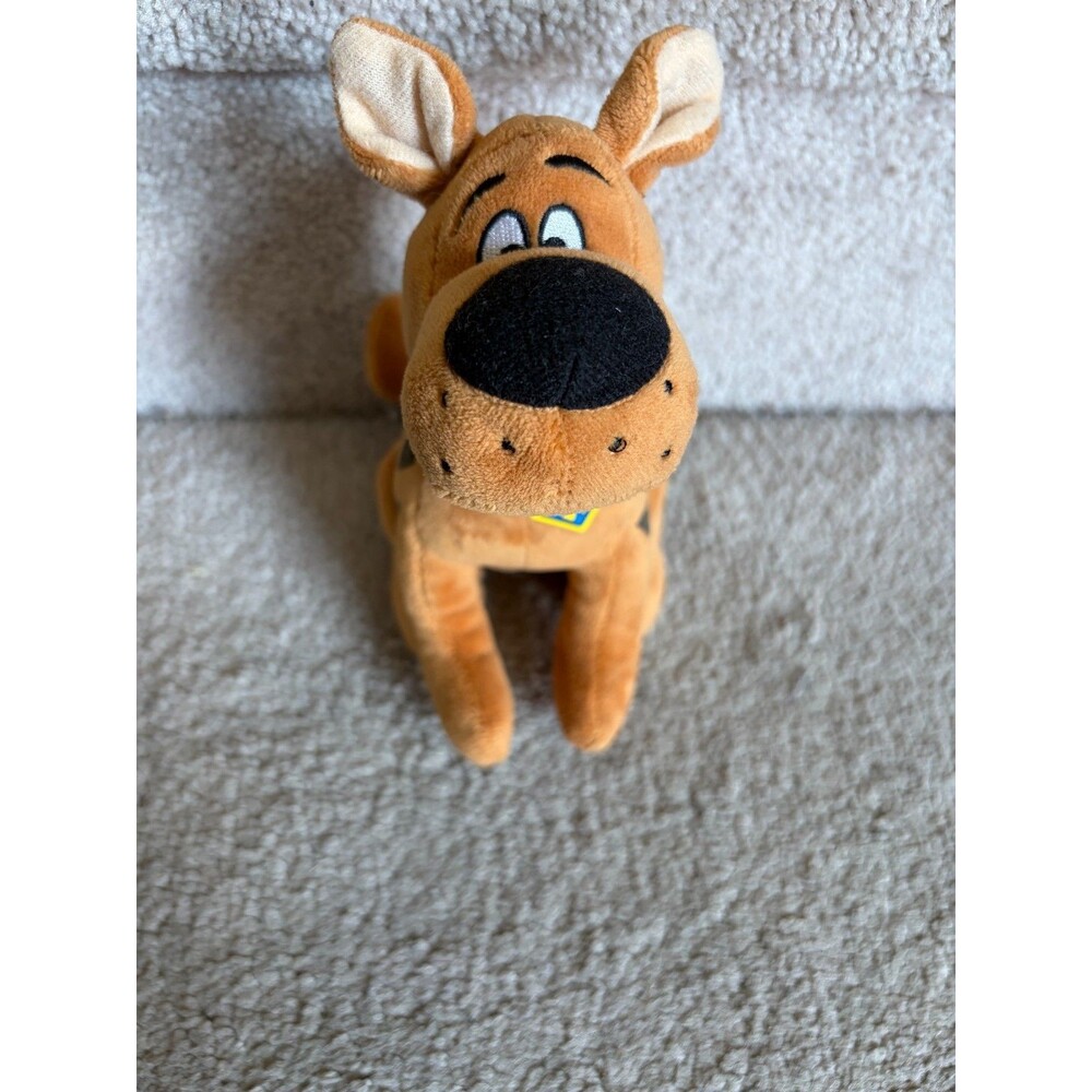 Scooby‑Doo Plush Toy – Brown Dog – Blue Collar – Classic Cartoon Character